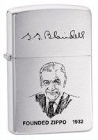 Zippo Founder's Lighter Brushed Chrome Pocket Lighter, New, Free Shipping on sale Zippo Founder's Lighter Brushed Chrome Pocket Lighter, New, Free Shipping on sale