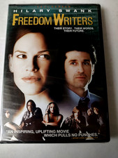 Freedom Writers DVDfullscreen Hilary Swank Patrick Dempsey BRAND NEW SEALEd