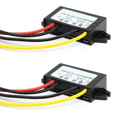 Portable 2pcs 12V to 5V Converter Module 3A 15W with Reverse Polarity Protection