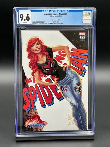 Amazing Spider-Man #800 CGC 9.6 (2018) - Mary Jane - Campbell Edition B