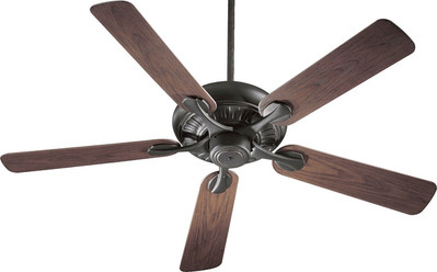 Quorum Pinnacle Patio Old World Energy Star 52'' Outdoor High Airflow Ceiling Fan