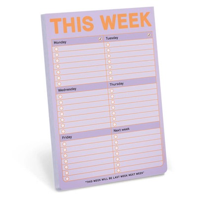 Knock Knock This Week Pad (Pastel Edition) | Englisch | Taschenbuch | 2020