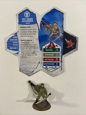 Sgt. Drake Alexander Heroscape Rise Of The Valkyrie 25/30 Figure  Card