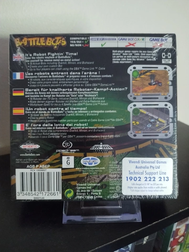 BattleBots Beyond The Battlebox Gba Sealed - Image 2 of 4
