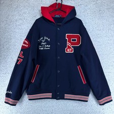 Polo Ralph Lauren New York Wildcats Limited Edition Varsity Letterman Jacket Med