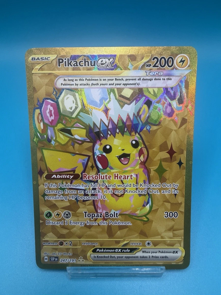 Pikachu Ex 247/191 Sv08: Surging Sparks for sale | eBay