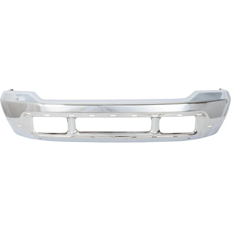 New Front Bumper Shell Fascia Chrome Steel Fits 1999-2004 F250 F350 Super Duty — 第 2/4 张图片