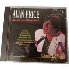Alan Price Live in Concert CD Album 22 Tracks Double Play Hits GRF209 Preloved