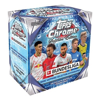 Topps Chrome Sapphire Bundesliga Soccer Fussball 2024/25 Base Single Rookie RC