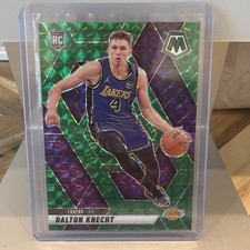 2024-25 Panini Mosaic - Rookies Dalton Knecht #238 Green Mosaic Prizm (RC)