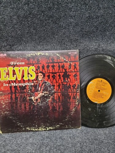 Vintage Elvis Presley From Elvis In Memphis LP Vinyl RCA Victor LSP-4155 1969