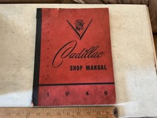 1949 Cadillac Original Shop Manual