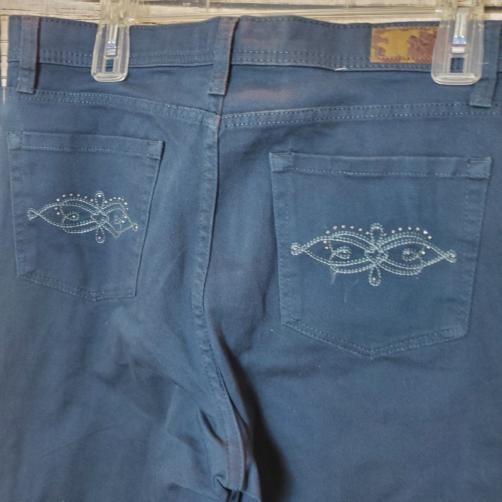 Lee Classic Fit At The Waist Pants Size 14 Medium image 5