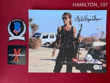 Linda Hamilton Terminator autographed signed 8x10 photo Beckett COA