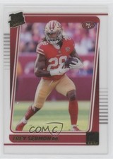 2021 Panini Clearly Donruss Rated Rookie Purple Trey Sermon #79 0bv8