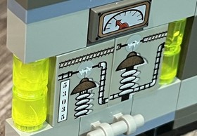 2002 LEGO Studios: Scary Laboratory Set #1382 90% Complete Used 4 Mini Figures