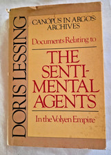 Doris Lessing Documents Sentimental Agents 1st/1st Very Good / Free Shipping