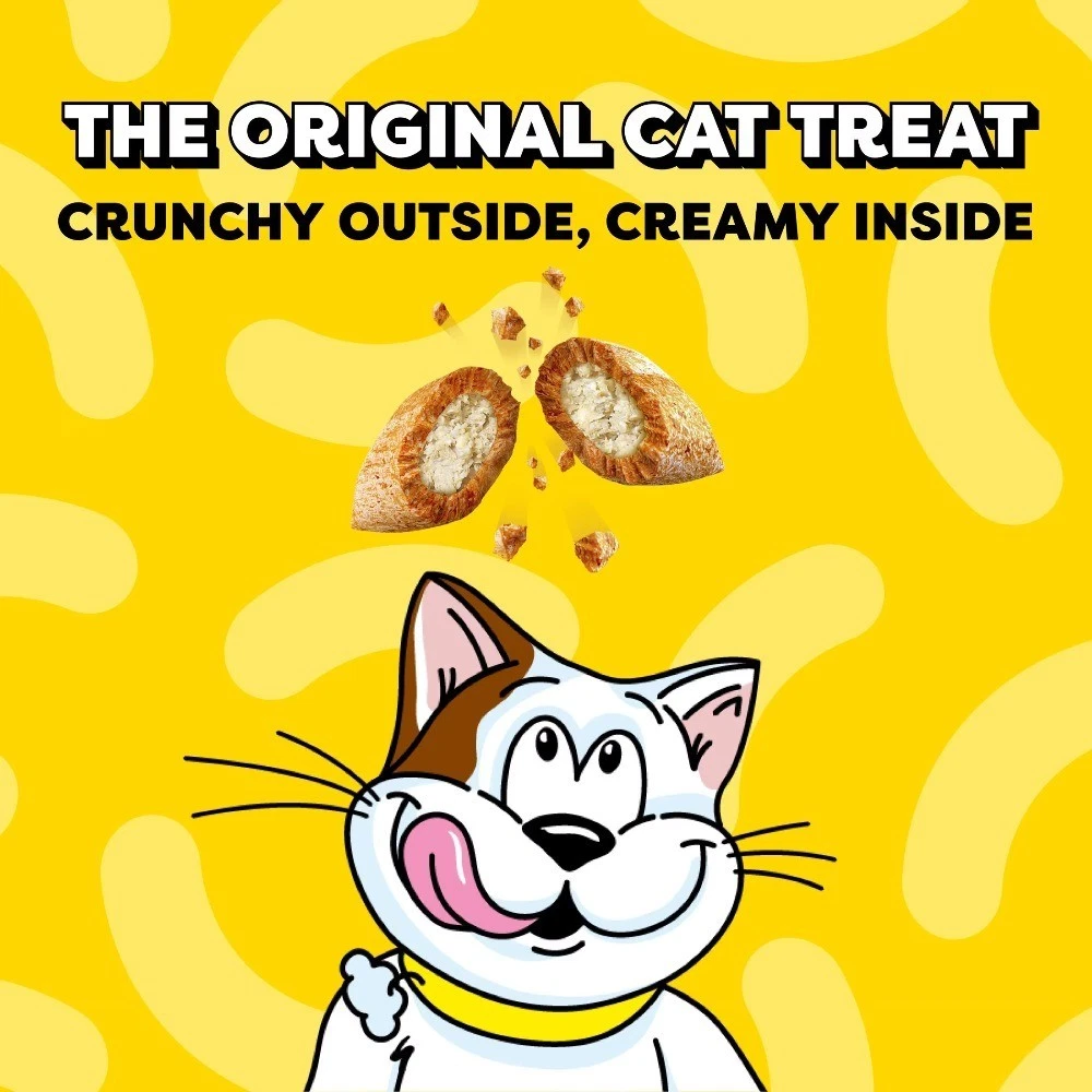 Cat Treats, Classic Crunchy and Soft Cat Treats, Seafood Medley Flavor, 48 oz. - thumbnail 3