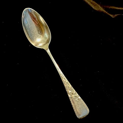 GORHAM Aesthetic Teaspoon Floral 1880 STERLING SILVER .925 Very Rare BEAUTIFUL