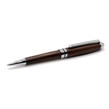Hand Crafted Rosewood Ballpoint Twist Pen Black Ink Handmade Wooden Gift