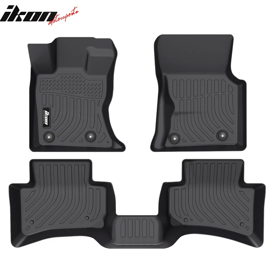 Fits 21-25 Land Rover Range Rover Velar Floor Mats TPE All Weather 3D Carpets