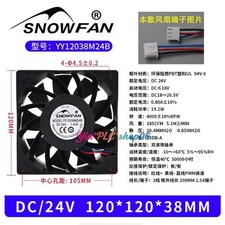 1 Pc. New YY12038M24B Cooling Fan 12038 DC24V 1.45A 12CM 3Pin
