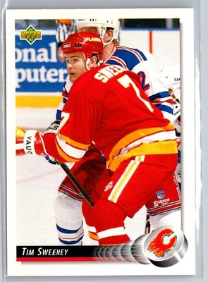 1992-93 Upper Deck #95 Tim Sweeney Calgary Flames