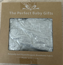 12 Pack Baby Bibs With Fiber Filling - Black, White, Grey - NEW 