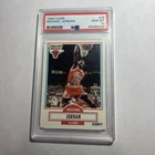 Michael Jordan 1990 Fleer Basketball Card Chicago Bulls #26 PSA 10