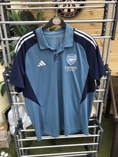 Image of BNWOT ARSENAL 2025/26 SEASON - MENS TRAINING POLO SHIRT - Sz:XL P2P:24.5”