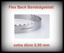 Flex Back Einhell BM190 - 3 St&uuml;ck Bands&auml;geblatt 1425x6x0,50mm extra d&uuml;nn S&auml;geban