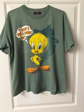 Vintage 90s Tweety And Sylvester Looney Tunes Shirt 1993 Single Stitch Large