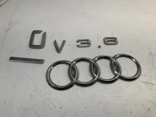 07-09 Audi Q7 Trunk Lid Emblem And Decals Kit R