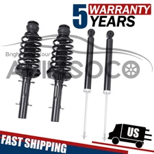 4 Amortiguadores Delanteros + Traseros For Volkswagen Golf 1999-2004 2005 2006