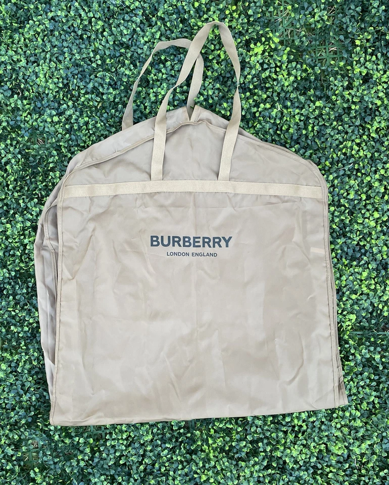 BURBERRY Londres Inglaterra Color Caqui Viaje Largo Prenda Bolso-Embalable-41” Foto 4 de 4