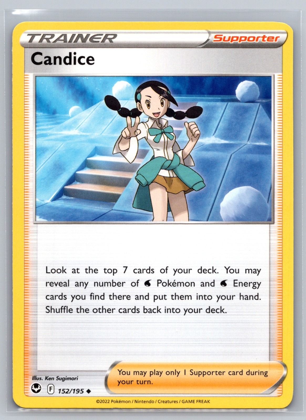 Candice 152/195 - SWSH12: Silver Tempest - Pokémon TCG - NM