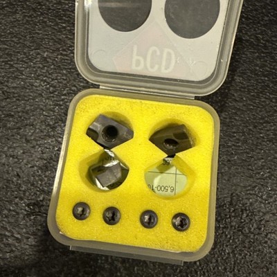 ISCAR PCD ADKW 150508 PDR ID5 Milling Inserts Diamond Tipped Carbide Machine CNC