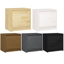 1/2er Set Nachtschränke Massivholz Kiefer Nachtschrank Nachtkonsole Nachtkommode