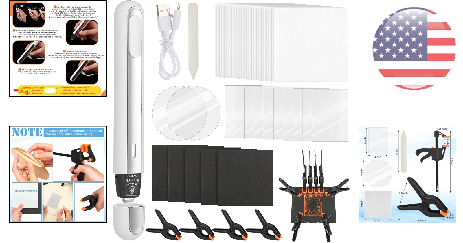 LemonRoad 52 Pcs Trade Card Flattening Kit Sports Card Repair Care Cleaning T