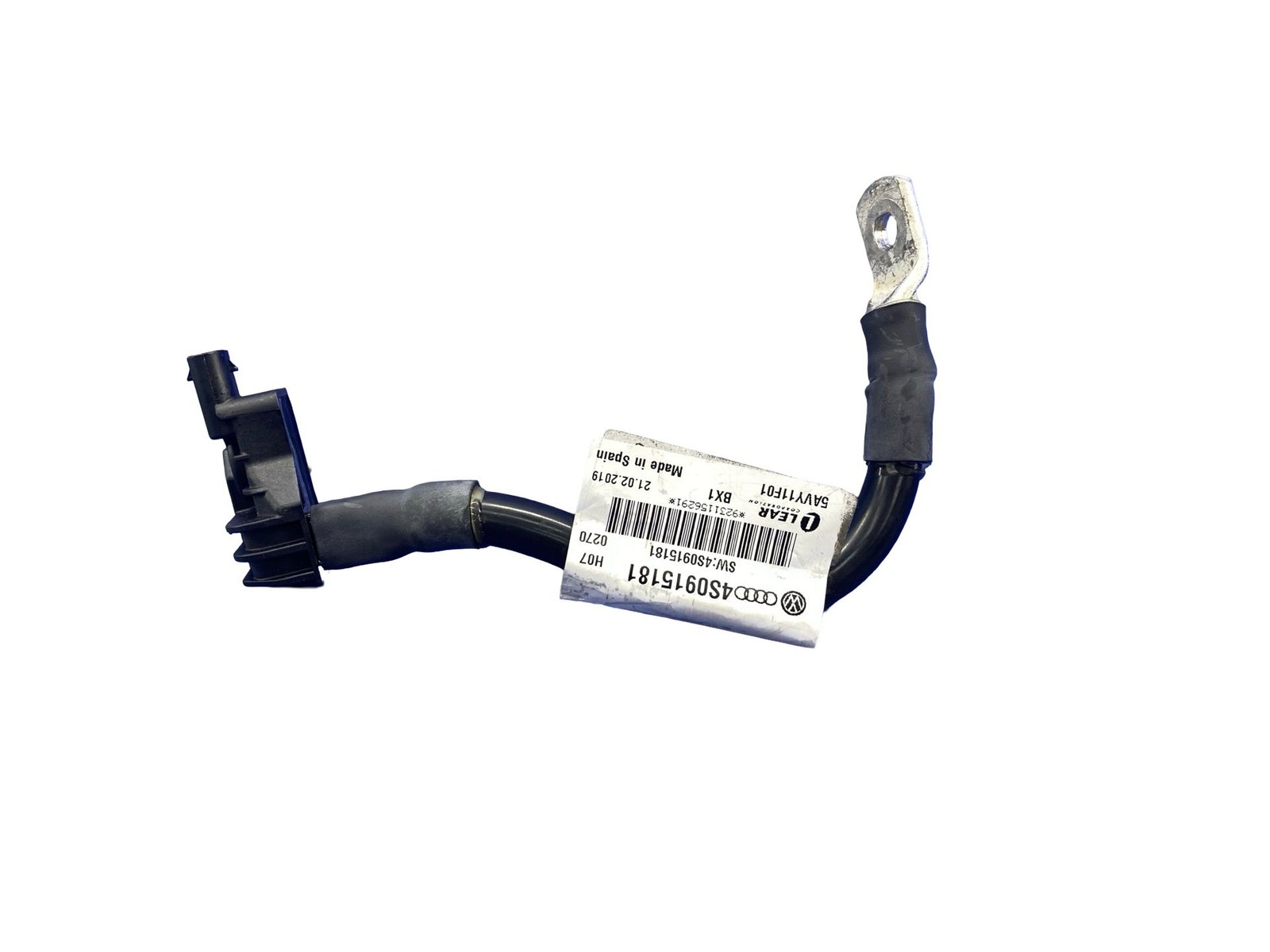 2017 2018 2019 2020 2021 2022 2023 AUDI R8 BATTERY GROUND CABLE WIRING 4S0915181