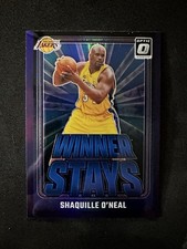 Panini 2024-25 Donruss Optic Winner Stays Shaquille O'Neal Lakers Prizm #11