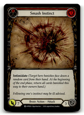 Smash Instinct (Red) WTR026 Foil Common Welcome to Rathe LP