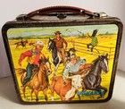 Vintage 1965 Brown Bonanza Metal Lunchbox & Thermos — photo 4