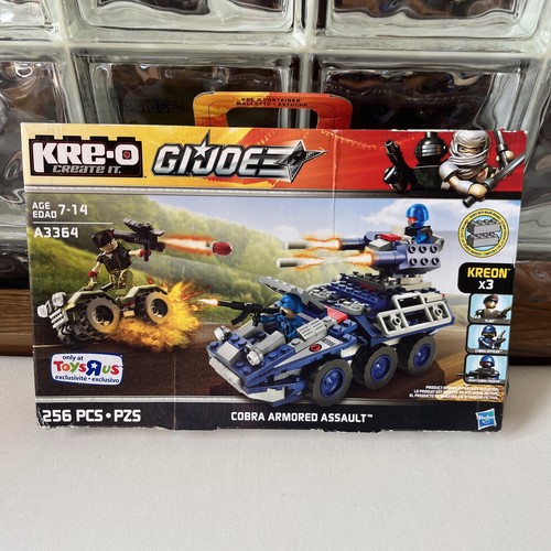 KRE-O G.I. JOE COBRA ASSALTO CORAZZATO + personaggi - scatola aperta
