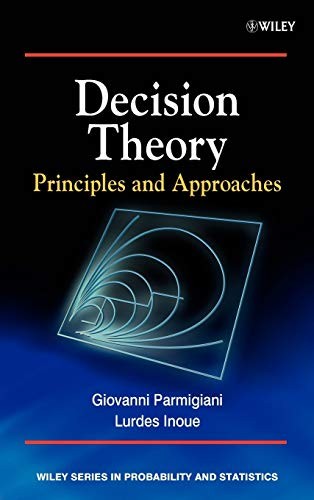 Decision Theory: Principles and Approaches by Giovanni Parmigiani Hardback NEW - Image 5