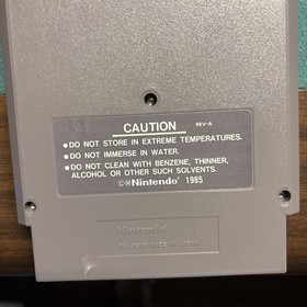 Whomp 'Em Nintendo NES Cartridge  Manual Tested.