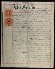 1893 Indenture Deed, 27 Wyndham Road, Kingston on Thames; Warner & Mercer