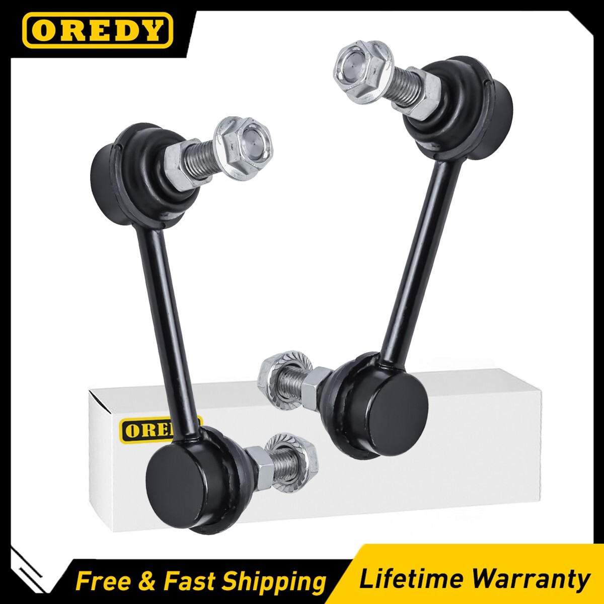 Pair Of 2 Front Sway Bar Link For 1988-1999 GMC K1500