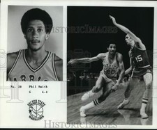 1977 Press Photo Golden State Warriors Basketball Player Phil Smith - nos35991
