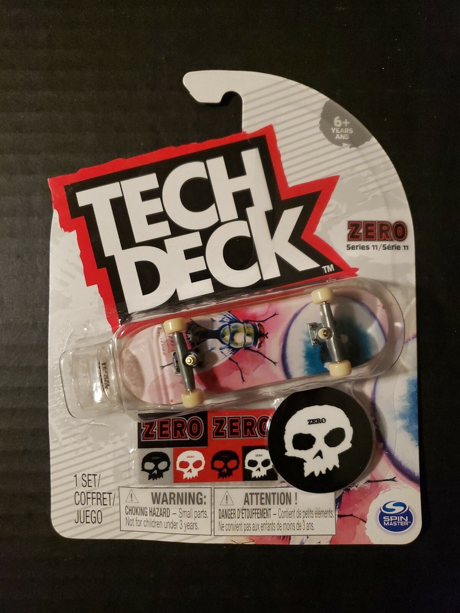 【緊急値下中】ミライグリッシュ フルセット ほぼ未使用 パペット・ワーク付 Tech Deck Series 11 ZERO James Brockman Rare Skateboard